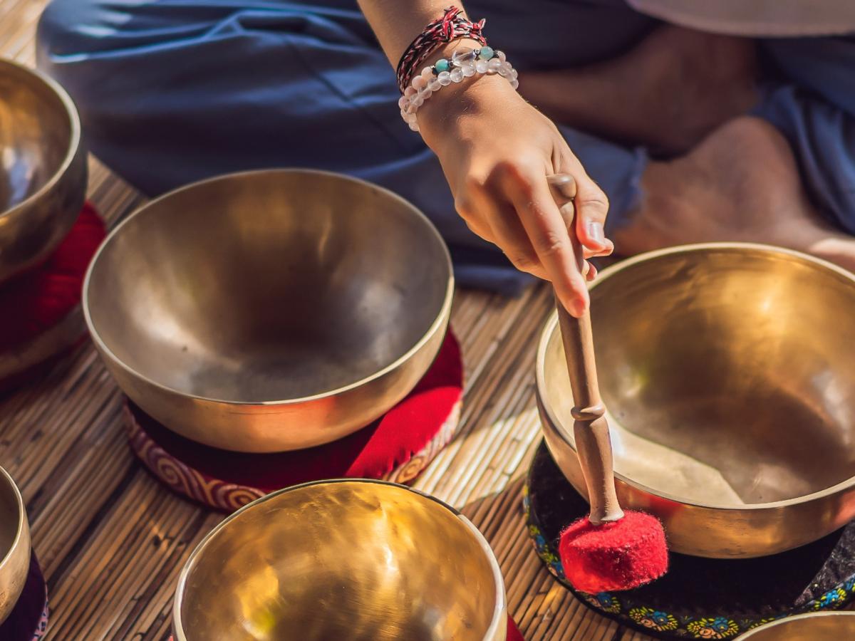 Tibetan singing bowl